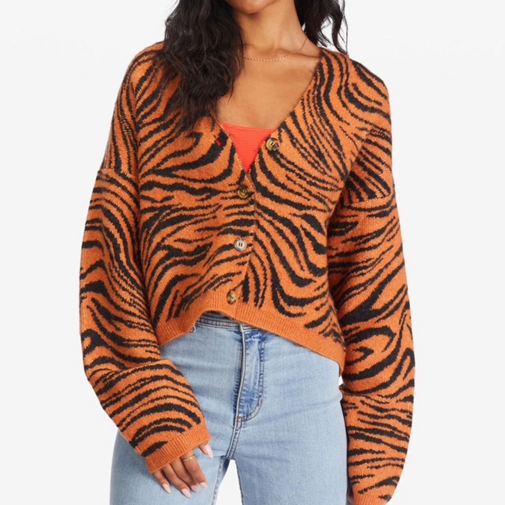BILLABONG WILD ONE SWEATER CARDIGAN